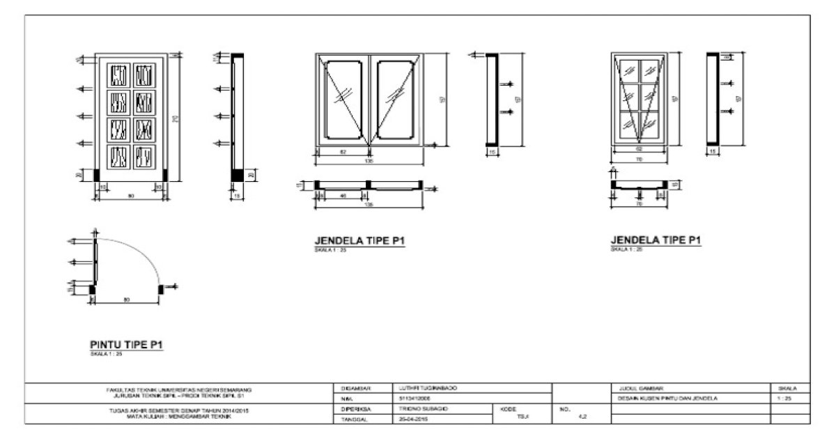  Detail  Kusen Pintu Dan Jendela  layout3 Layout1 Pdfbado 