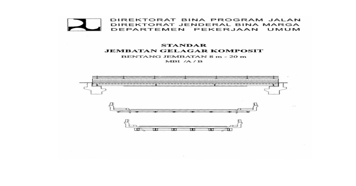  Standar Jembatan  Gelagar Komposit PDF Document 