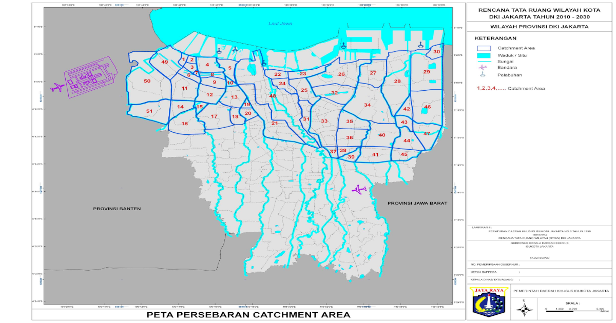 Peta draft RTRW Jakarta - PDF Document